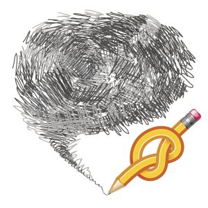 bubble pencil knot