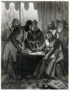 King John Signing The Magna Carta